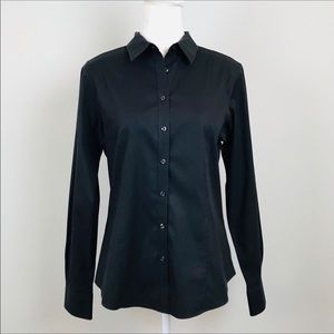 Brooks Brothers Black button down shirt Sz 10 Med